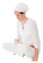 Body Drops, Full Lotus, Fists On Ground At Sides, Lifting Buttocks Off Ground