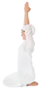 Sat Kriya, Rock Pose, Arms Straight Overhead, Palms Together, 2