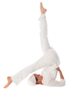 Shoulder Stand, Scissor Kick, Alternating From 90Degrees To Touching Ground Behind Head