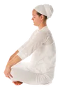 Spine Flex, Easy Pose, Hands On Knees, Flex Backward