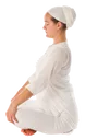 Spine Flex, Easy Pose, Hands On Knees, Flex Forward