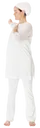 Standing Twist, Feet Shoulder Width, Left Arm Back Parallel To Ground, Right Hand Over Left Chest